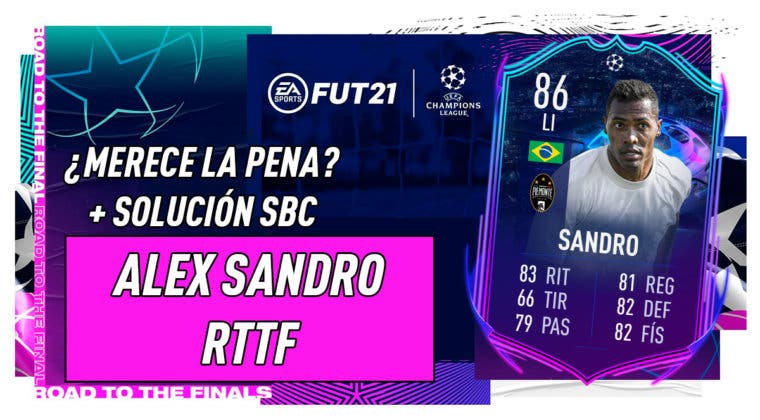 Imagen de FIFA 21: ¿Merece la pena Alex Sandro RTTF? + Solución de su SBC