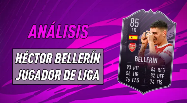 Imagen de FIFA 21: análisis de Héctor Bellerín Jugador de Liga, la nueva carta free to play de Ultimate Team