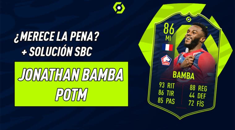 Imagen de FIFA 21: ¿Merece la pena Jonathan Bamba POTM? + Solución de su SBC