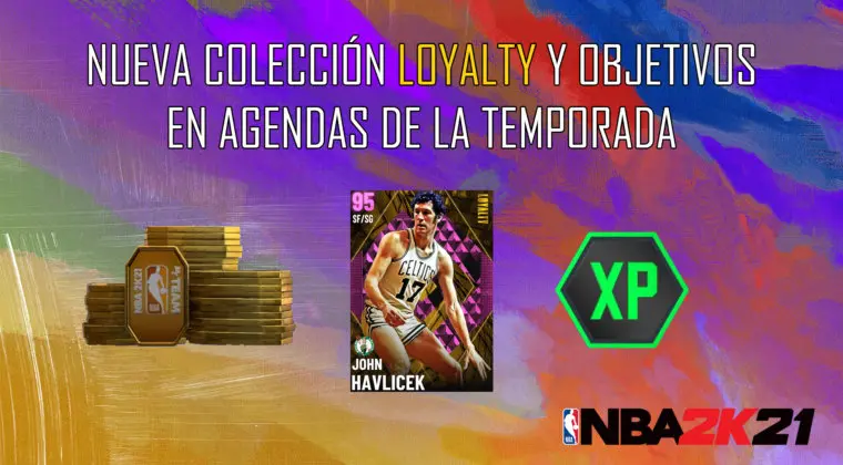 Imagen de NBA 2K21 MyTeam: nueva colección Loyalty y objetivos en Agendas de la Temporada