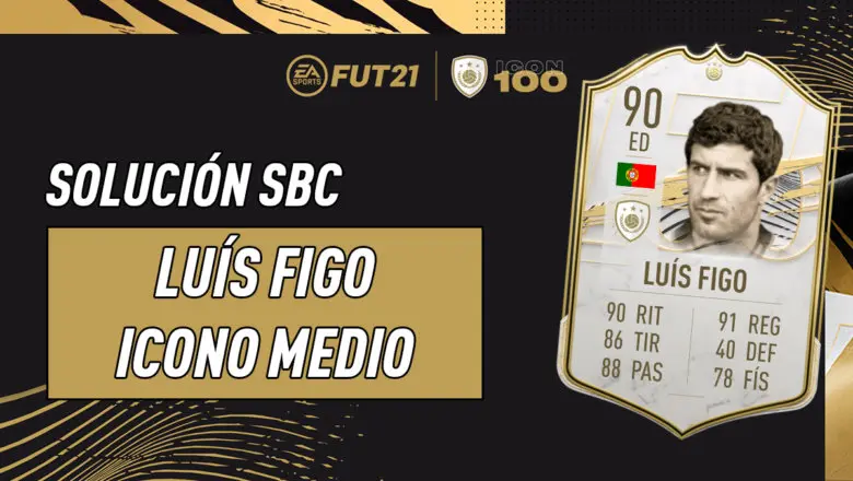 FIFA 21 Ultimate Team Luís Figo Icono Medio SBC