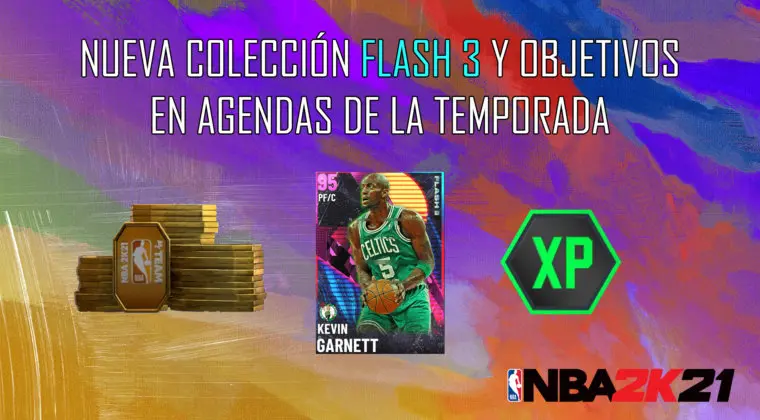 Imagen de NBA 2K21 MyTeam: nueva colección Flash 3, desafío semanal y objetivos en Agendas de la Temporada