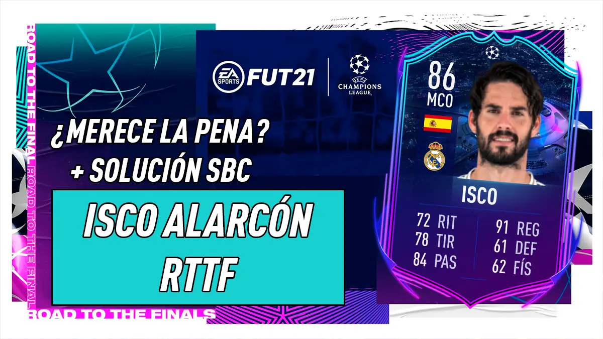 FIFA 21 Ultimate Team SBC Isco RTTF