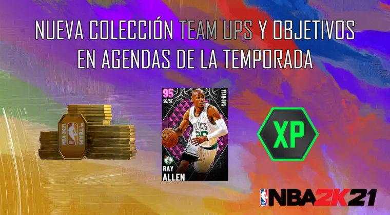 Imagen de NBA 2K21 MyTeam: nueva colección Team Ups y objetivos en Agendas de la Temporada