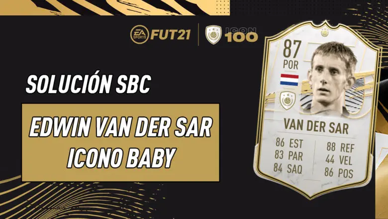 FIFA 21 Ultimate Team Edwin van der Sar Icono Baby SBC