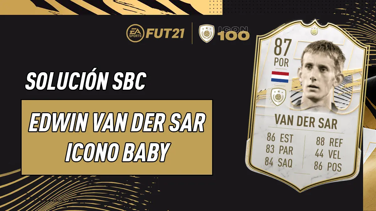 FIFA 21 Ultimate Team Edwin van der Sar Icono Baby SBC