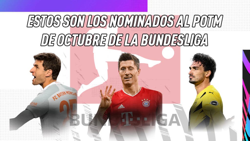 FIFA 21 Ultimate Team Nominados POTM octubre Bundesliga