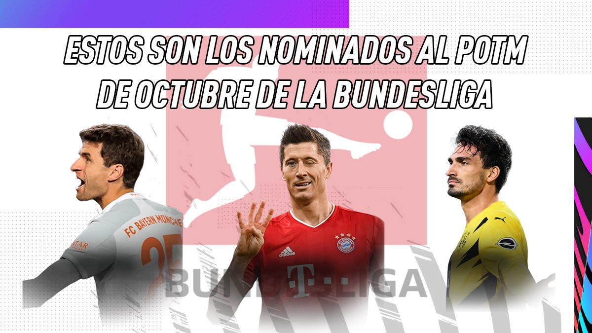 FIFA 21 Ultimate Team Nominados POTM octubre Bundesliga