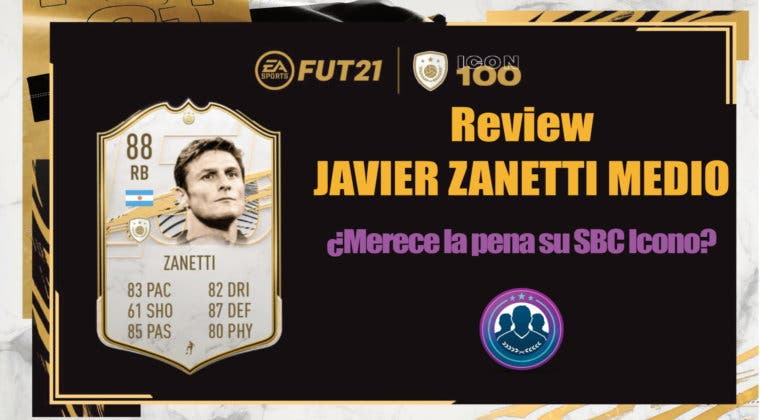 Imagen de FIFA 21: review de Javier Zanetti Medio. ¿Merece la pena hacer su SBC Icono?