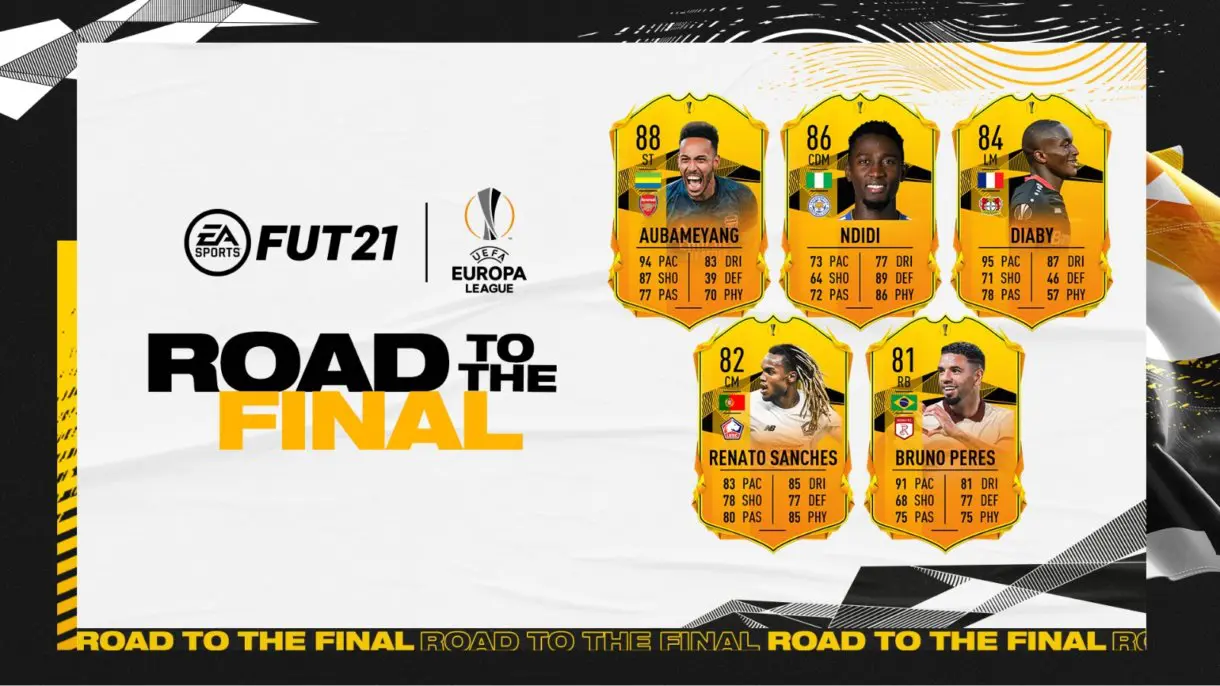 FIFA 21 Ultimate Team cartas RTTF Europa League