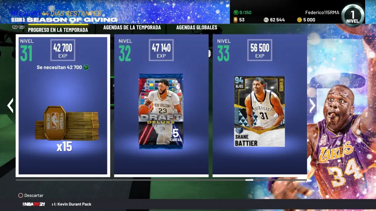 NBA 2K21 MyTeam Temporada 3