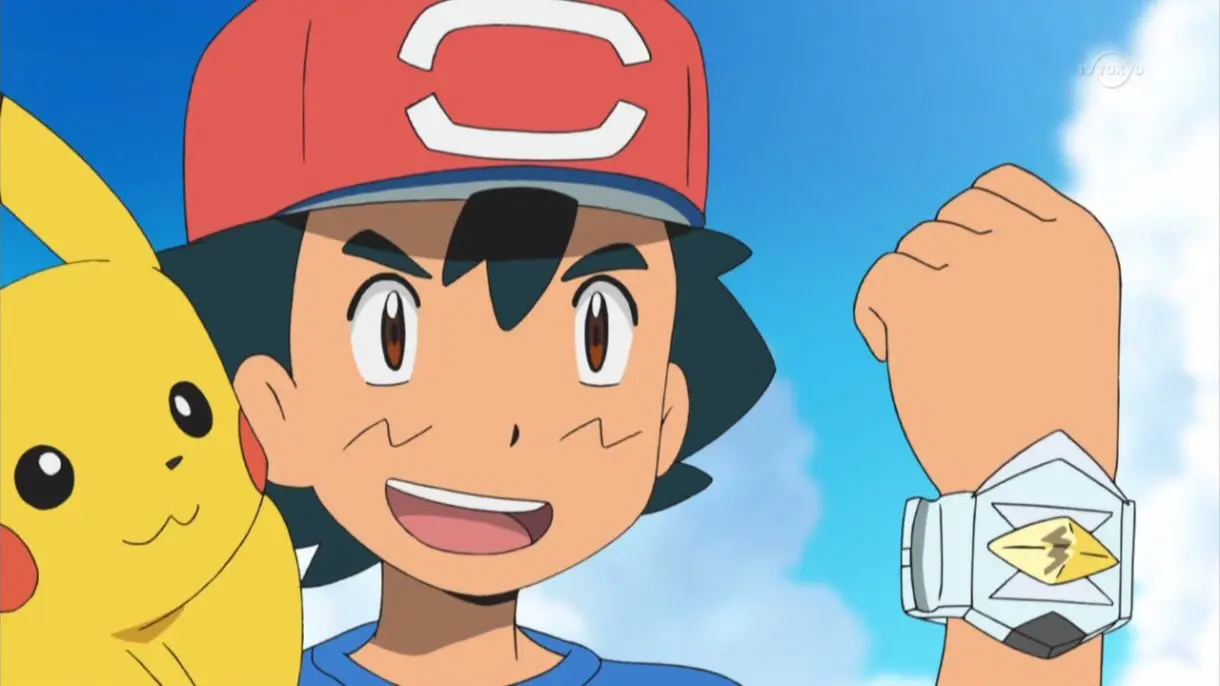 anime de Pokemon Ash Pulsera Z