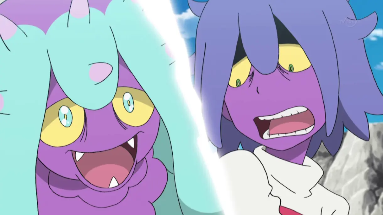anime de Pokemon James y Mareanie