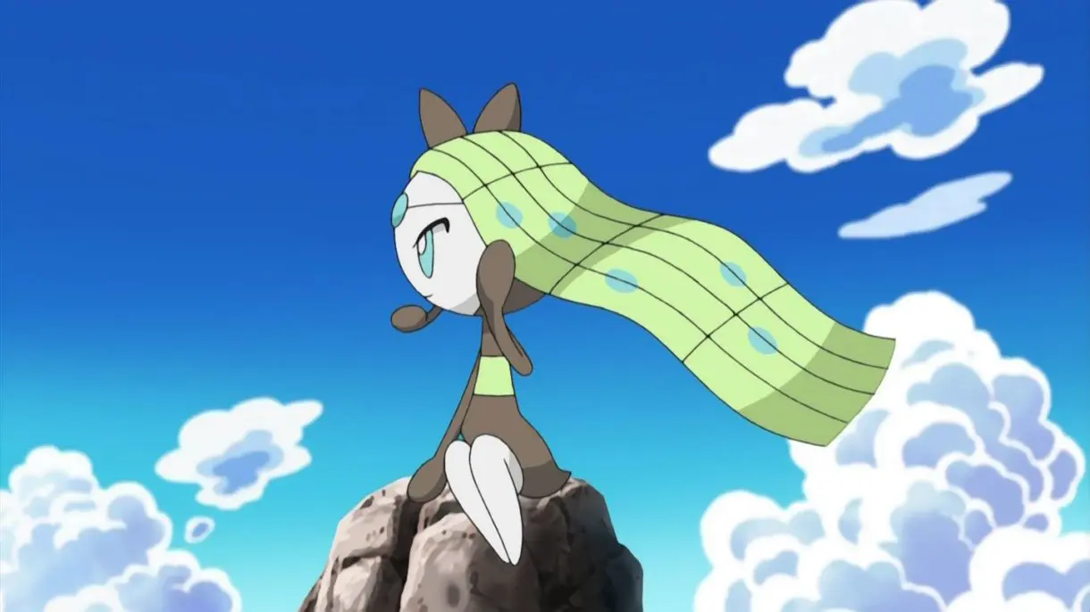 anime de Pokemon Meloetta