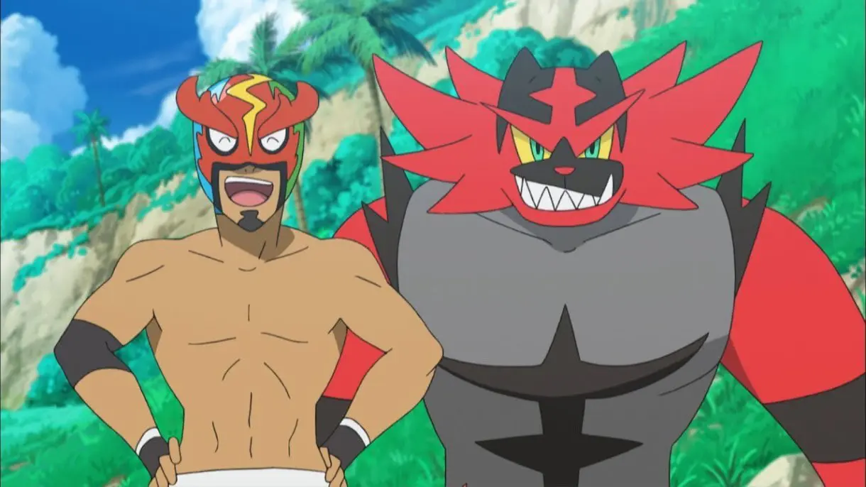 anime de Pokemon Royale el enmascarado