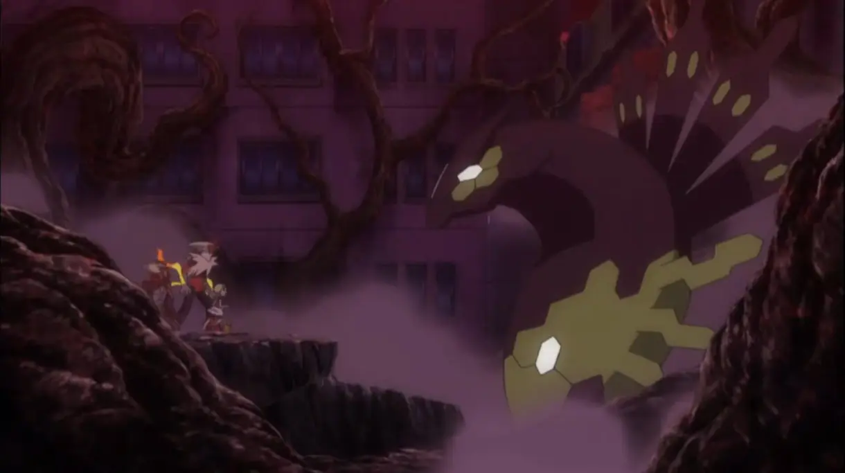 anime de Pokemon Clem calma a Blandin