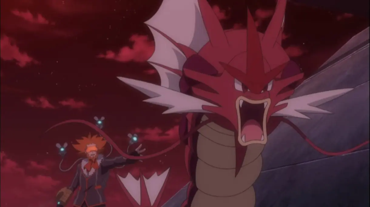 anime de Pokemon Lysson Gyarados