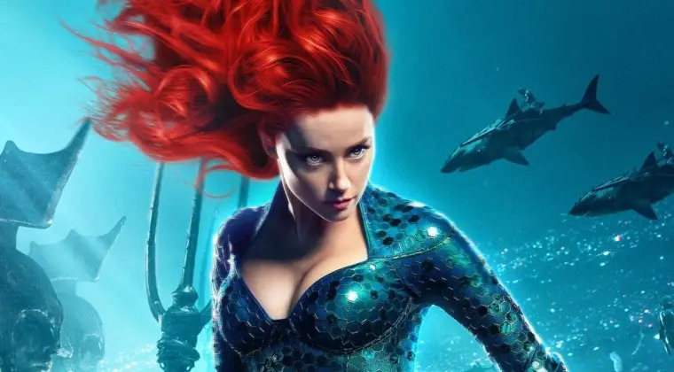 Imagen de Amber Heard ya se encuentra en el rodaje de Aquaman 2 y así la han recibido