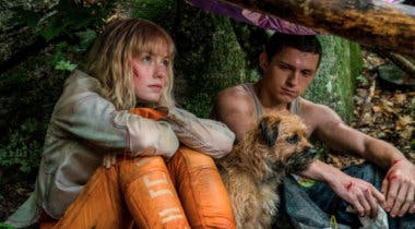 Imagen de Frenético primer tráiler de Chaos Walking, la película 'maldita' de Tom Holland