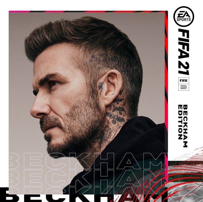 David Beckham Edition Portada FIFA 21 Ultimate Team