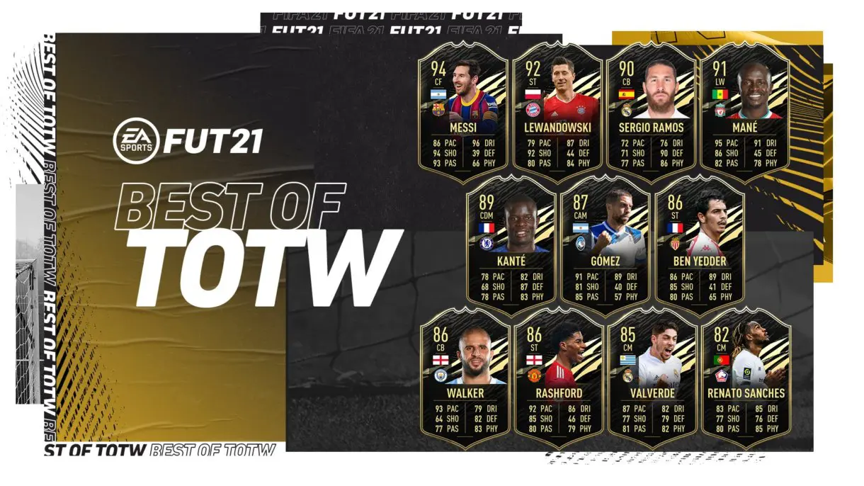 FIFA 21 Ultimate Team Best of TOTW IF´s Equipo de la Semana