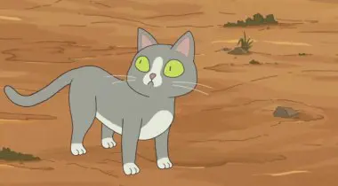 Imagen de Rick y Morty: ¿qué hay detrás del gato que habla?
