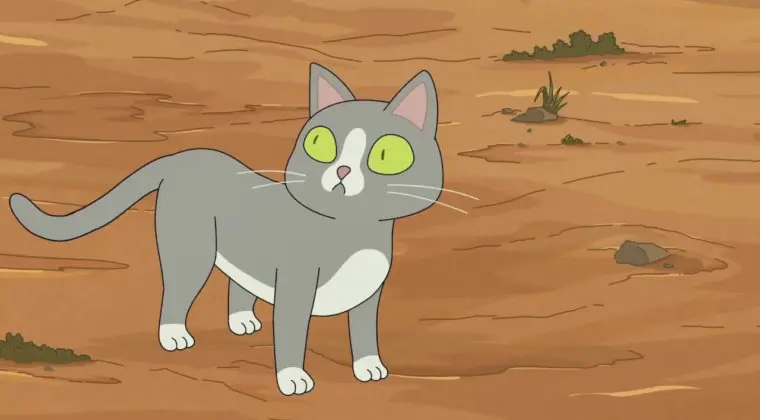 Imagen de Rick y Morty: ¿qué hay detrás del gato que habla?