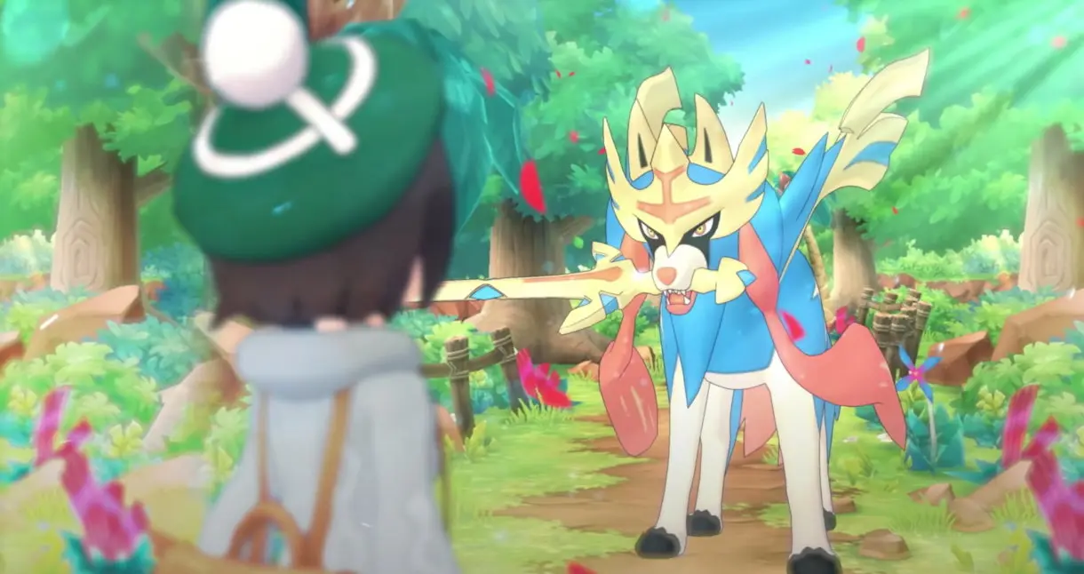 Gloria y Zacian Pokémon Masters EX