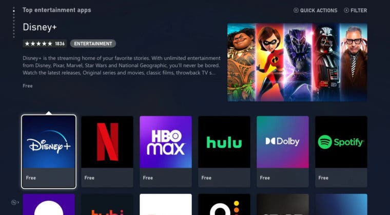 Imagen de Xbox Series confirma sus servicios de lanzamiento: Netflix, Disney+, Apple TV y más