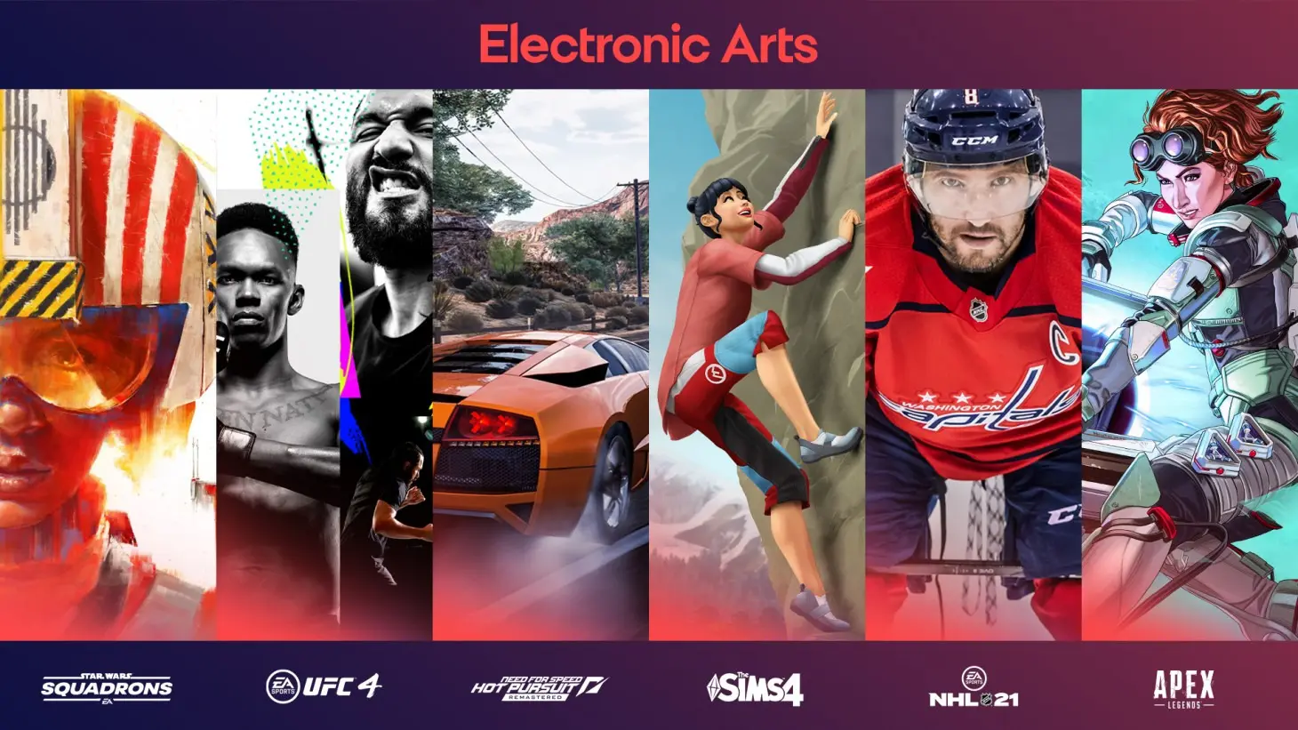 Apex Legends, Los Sims 4; EA