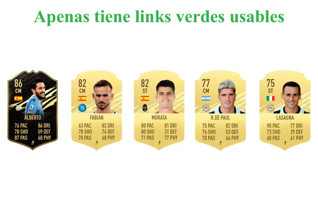 Deulofeu Jugador de Liga links verdes FIFA 21 Ultimate Team