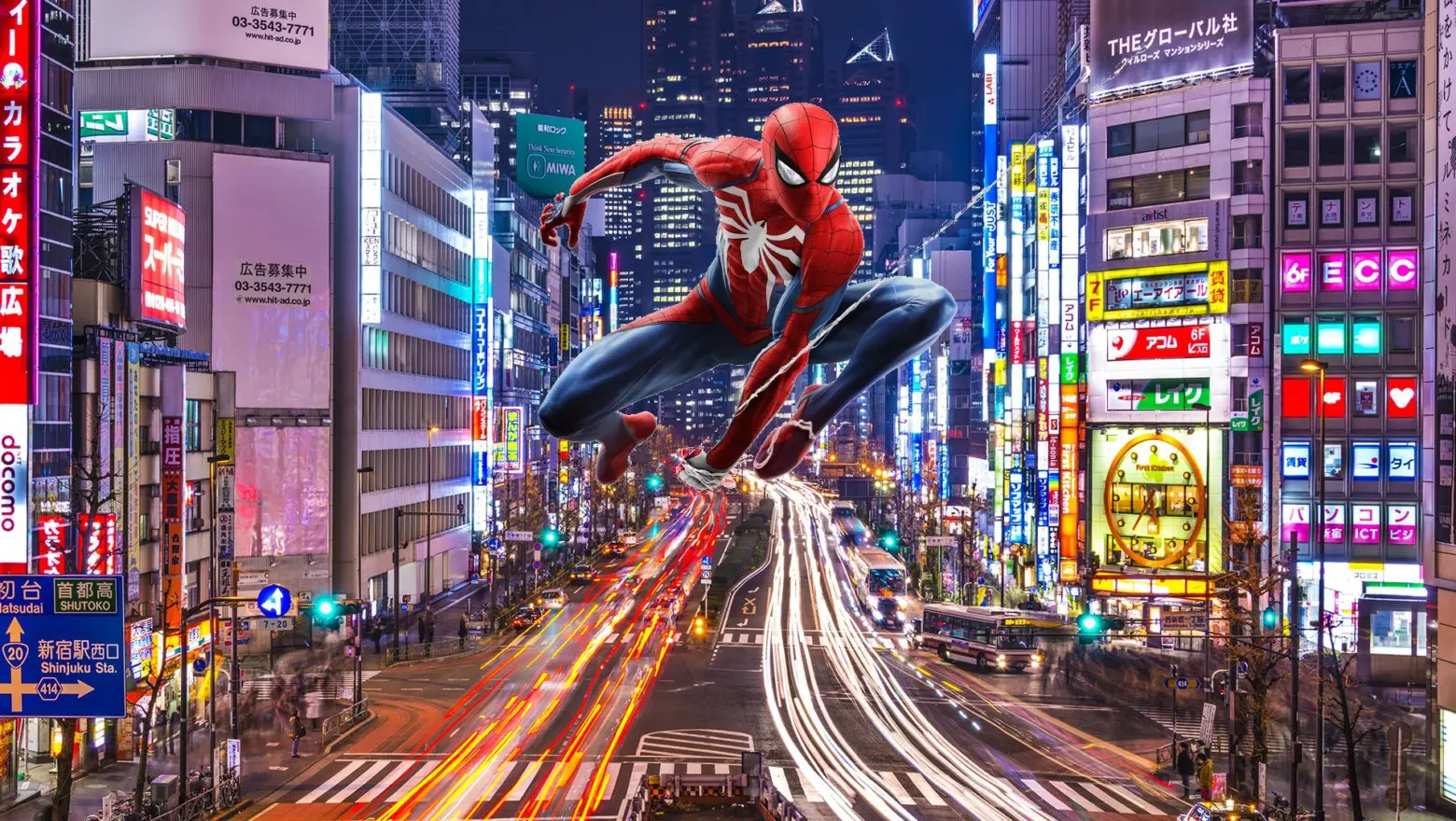marvels spiderman tokio