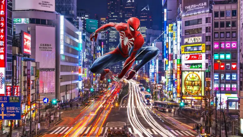 marvels spiderman tokio
