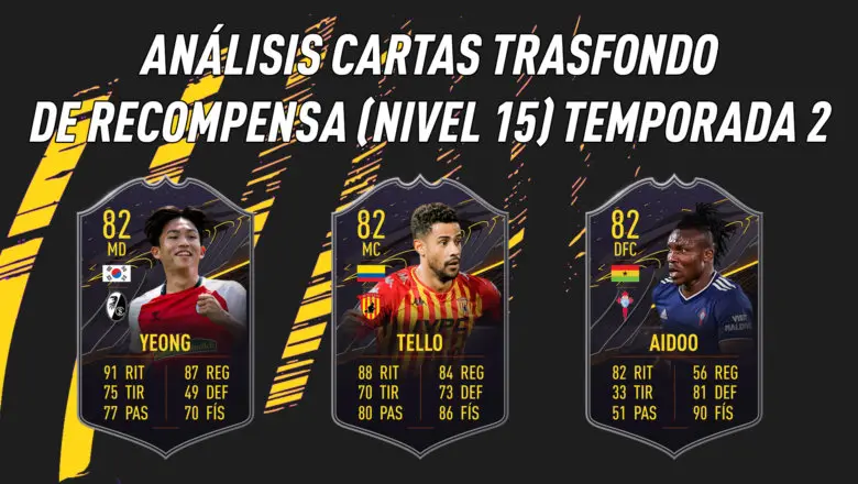 FIFA 21 Ultimate Team Cartas Trasfondo Nivel 15 Temporada 2