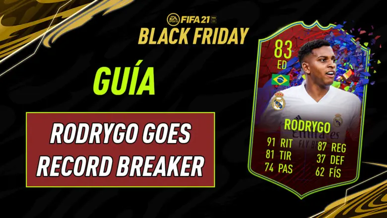 FIFA 21 Ultimate Team Guía Rodrygo Record Breaker