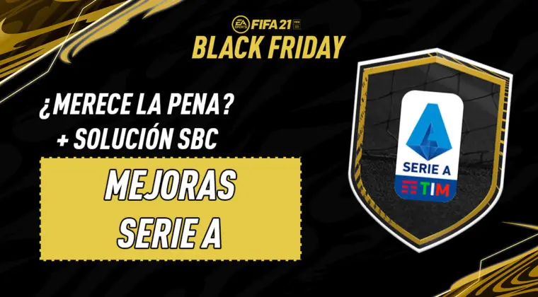 Imagen de FIFA 21: solución de los SBC's Mejoras de la Serie A