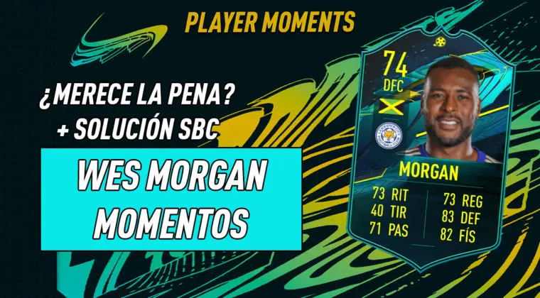 Imagen de FIFA 21: "¿Merece la pena?" exprés de Wes Morgan Moments + Solución de su SBC