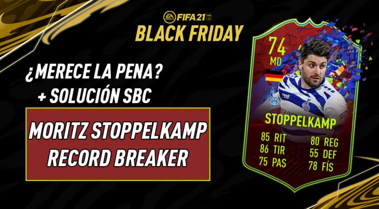 Imagen de FIFA 21: "¿Merece la pena?" exprés de Moritz Stoppelkamp Record Breaker + Solución de su SBC