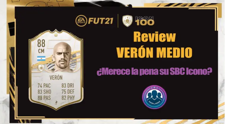 Imagen de FIFA 21: review de Verón Icono Medio ¿Merece la pena hacer su SBC?
