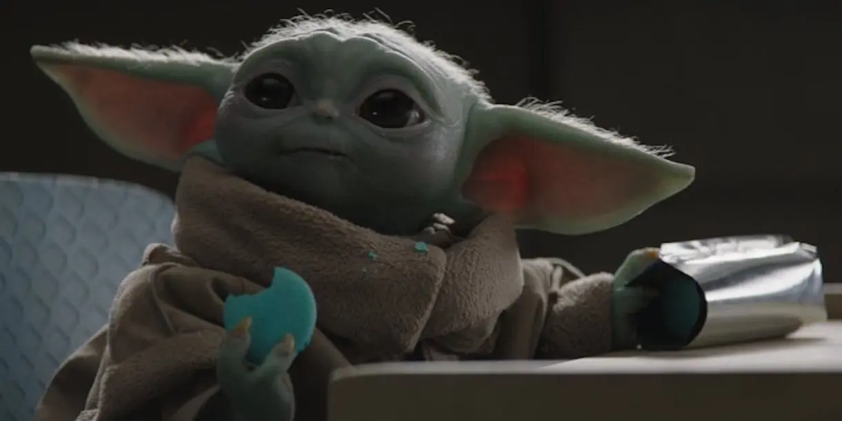 the mandalorian baby yoda cookies social