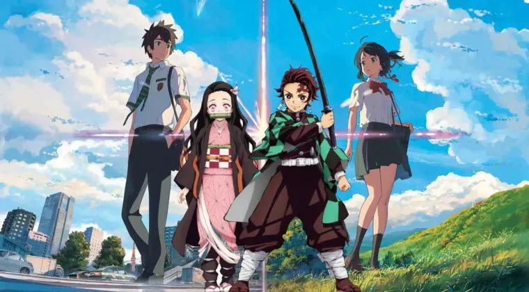 Imagen de El director de Your Name, frustrado por el rápido crecimiento de Kimetsu no Yaiba en cines