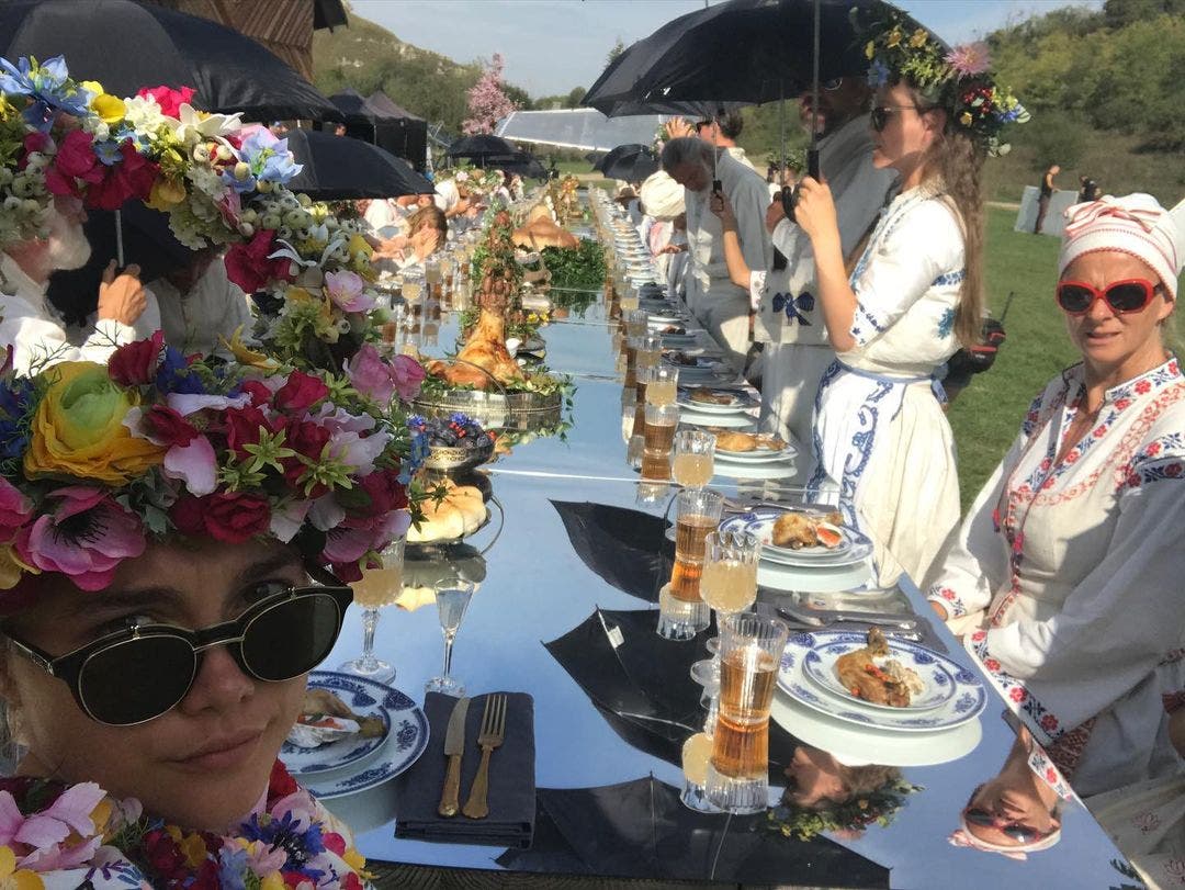 Midsommar: Florence Pugh comparte una inédita y divertida foto del rodaje