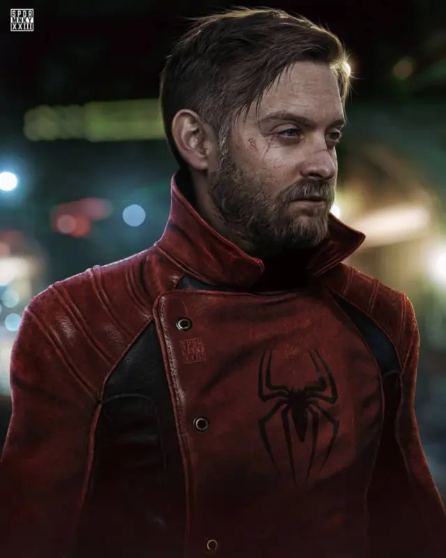 Tobey Maguire como Peter Parker adulto en Spider-Man 3