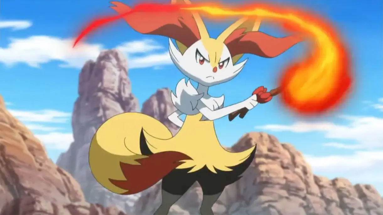 Braixen Pokemon inicial