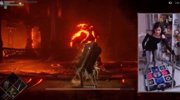 Imagen de Así juega Luality, la streamer que vence a los jefes de Demon's Souls con una alfombrilla de baile