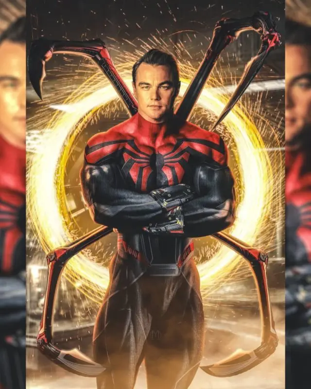 di caprio spiderman