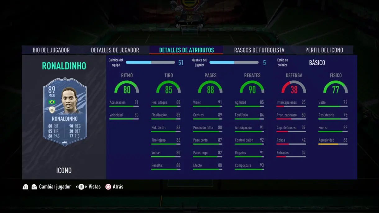 FIFA 21 Ultimate Team Ronaldinho Icon Swaps
