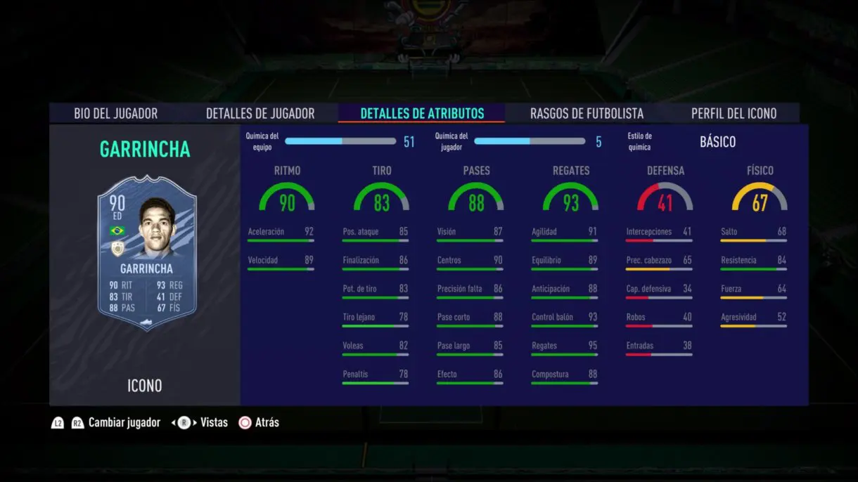 FIFA 21 Ultimate Team Garrincha Icon Swaps