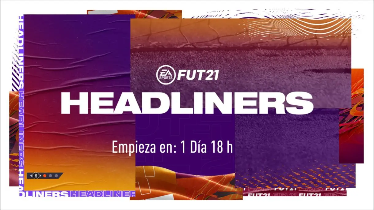 FIFA 21 Ultimate Team pantalla de carga evento Headliners