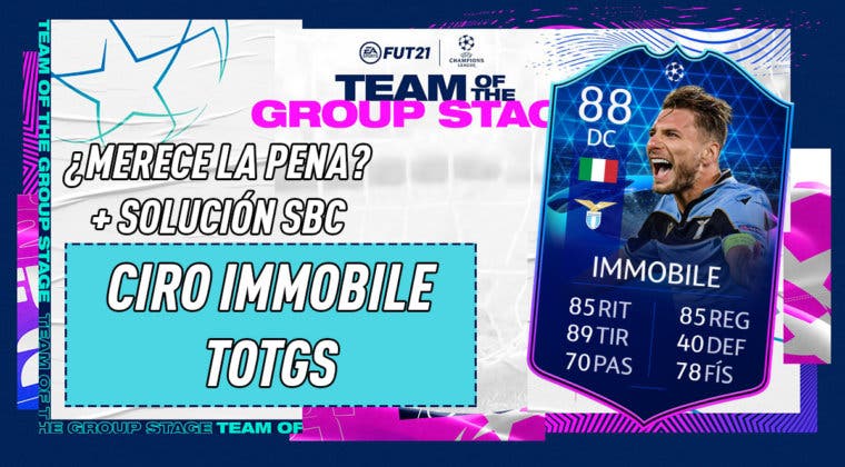Imagen de FIFA 21: ¿Merece la pena Ciro Immobile TOTGS? + Solución de su SBC
